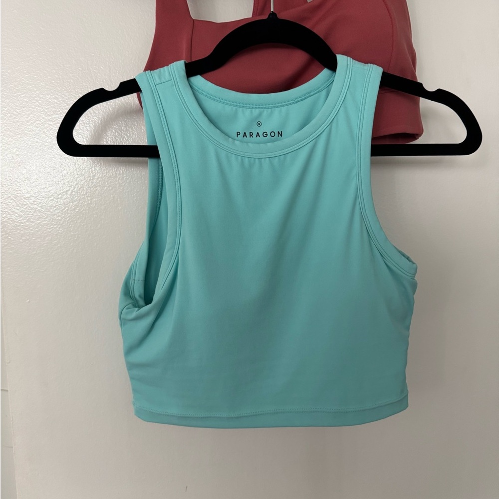 Paragon Fitwear Light Blue Sports Bra - Picture 3 of 4